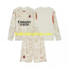 AC Milan Målmand Børn 3. Fodboldsæt 2024-25 L/S (+ Korte bukser)